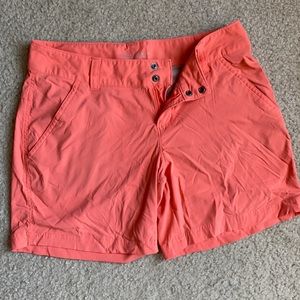 Columbia pink sport shorts